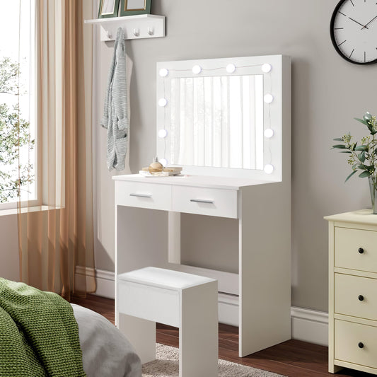Ariel 2 Drawer dressing table set