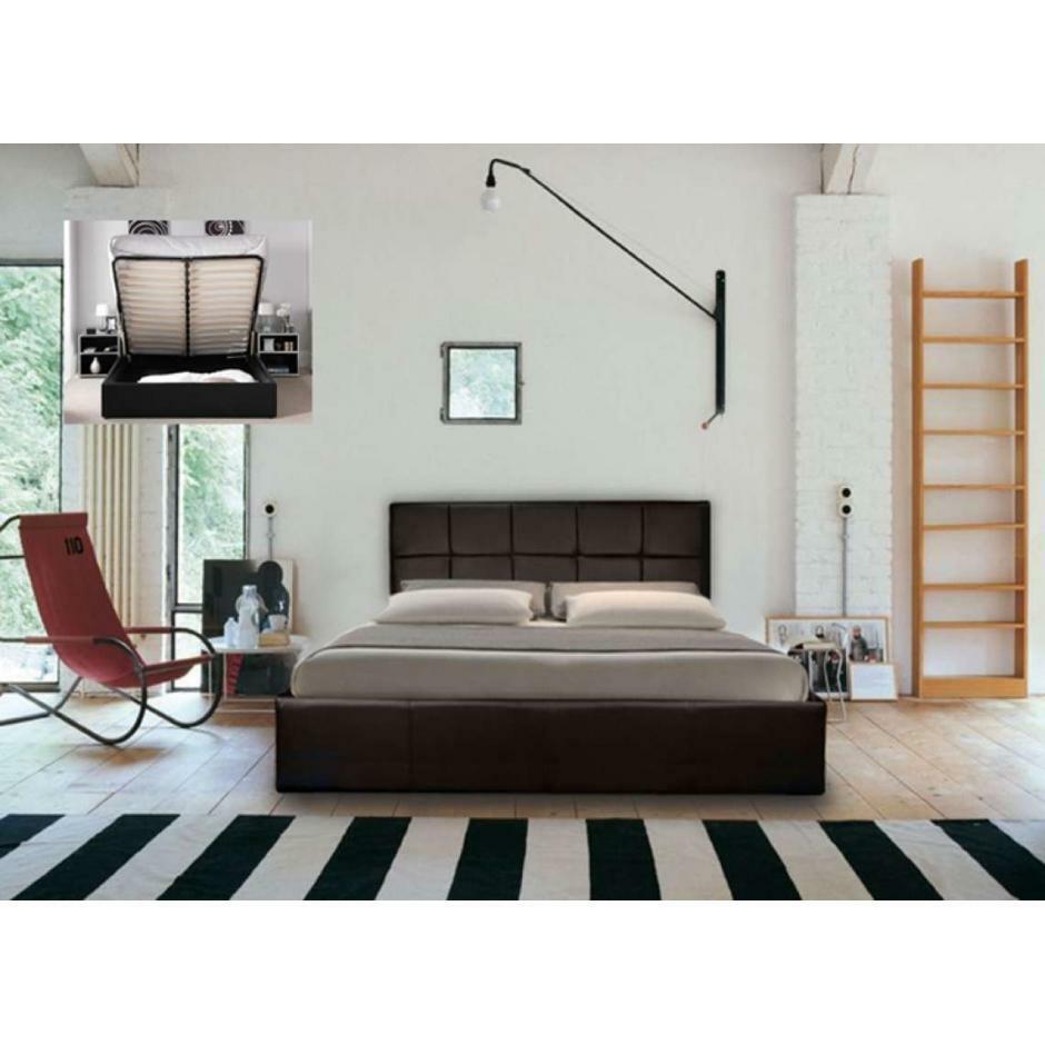 Prado Faux Leather Bed Frame