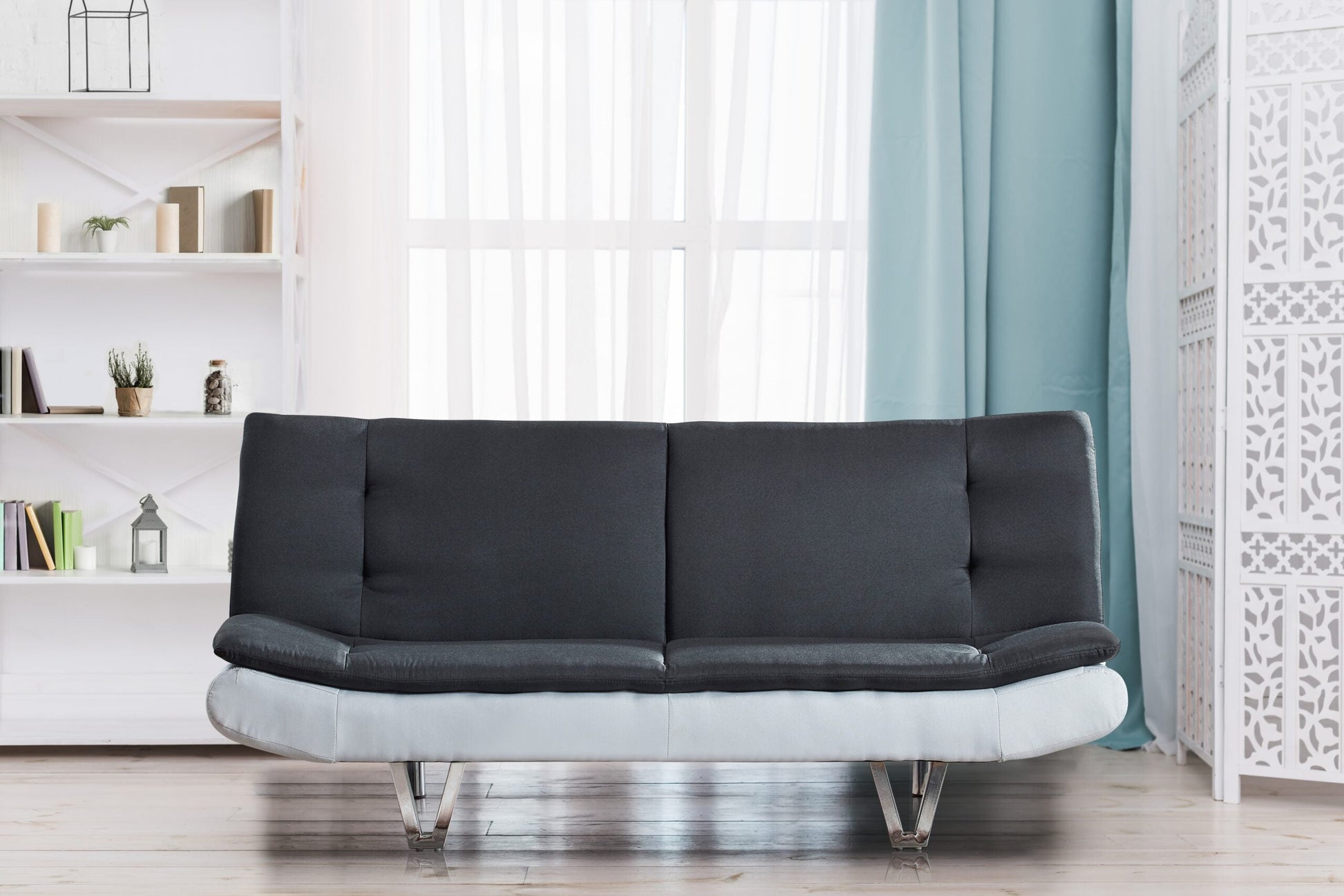Dallas 3 Seater Faux Leather Sofa Bed | 2 coloursDallas 3 Seater Faux Leather Sofa Bed