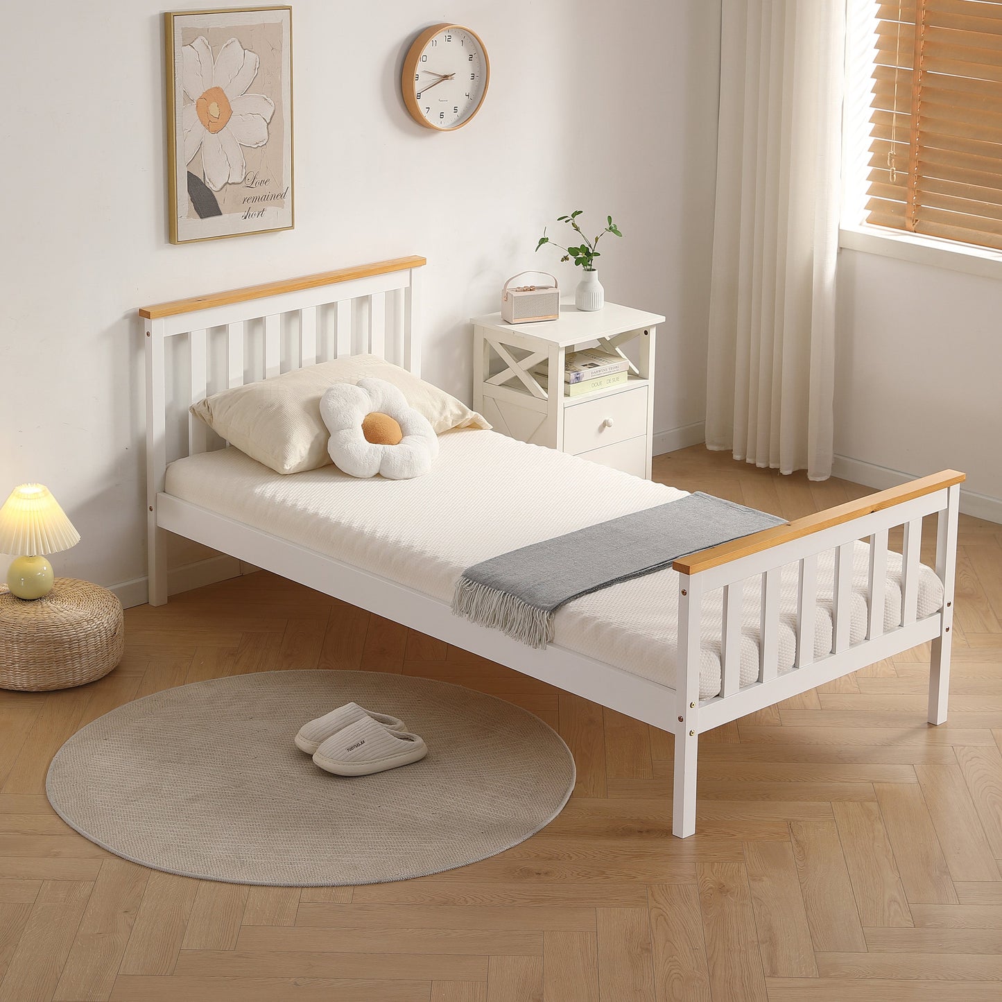 Atlantis Wooden Bed Frame - A Classic and Timeless Addition to Your Bedroom Decor